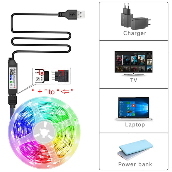 Vibrant Room Glow LED Lights